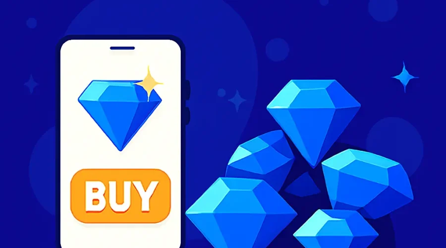 خرید جم یا الماس بازی‌های موبایلی؛ راهنمای کامل اعتماد و انتخاب